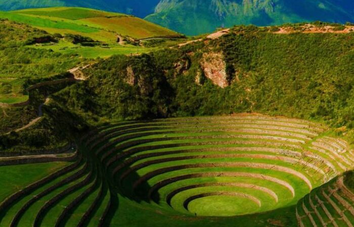 Moray Inca ruins near Maras, Peru