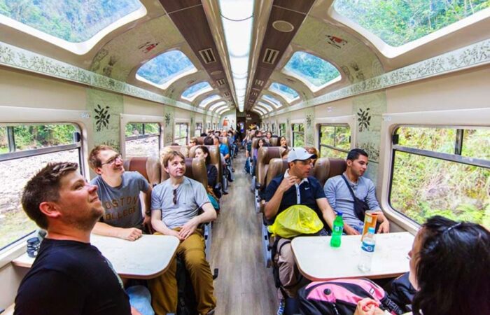 view train machu picchu